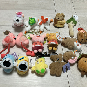 인형 키링 모음(새상품)