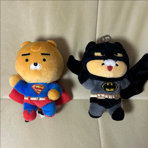 일괄 슈퍼맨 라이언 배트맨 춘식이 릴타입 인형 키링