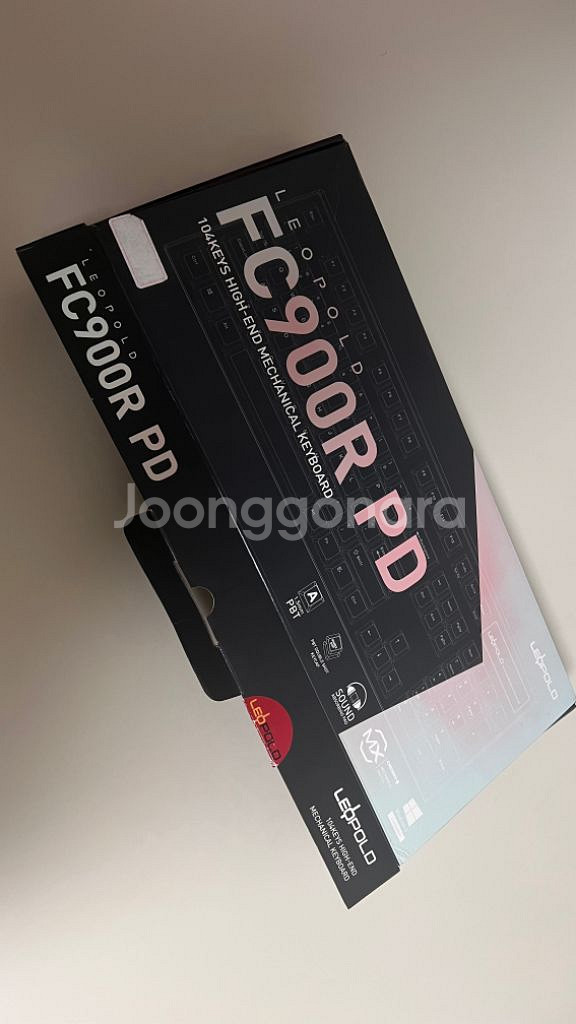 레오폴드 fc900r pd 스웨이시 핑크 저소음 적축--1