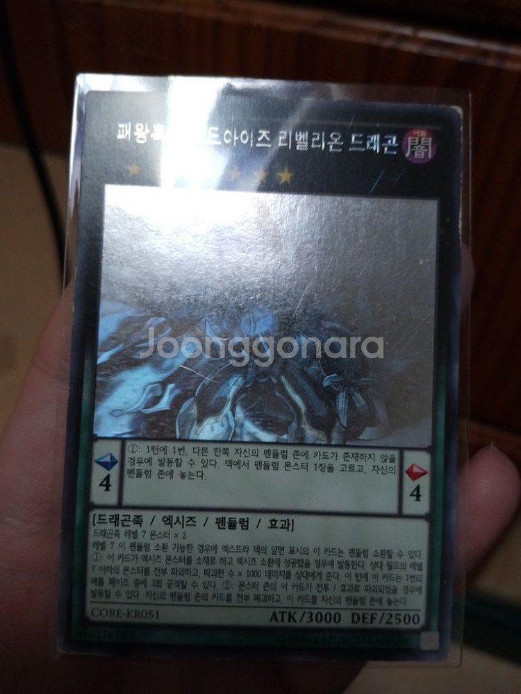 유희왕 패왕흑룡 오드아이즈 리벨리온 드래곤, 홀로--1