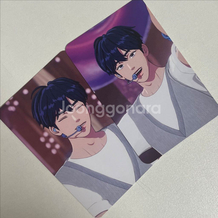 플레이브 애니플러스콜라보카페 예준 삼왜특전포카--0