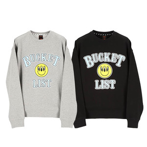 BUCKET 스마일 스웻 셔츠