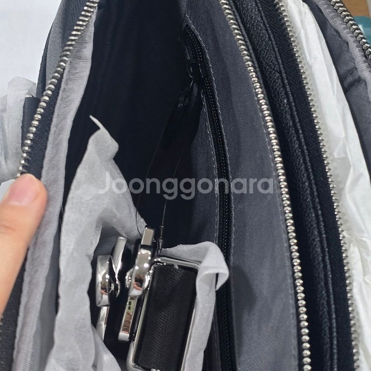 새상품 투미 명품 가죽 서류가방 노트북가방 남여공용--6