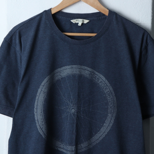 (2XL) 빈폴 반팔 티셔츠 빅사이즈 로고 네이비