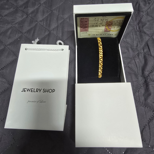 24k 여성 순금팔각팔찌 5돈 17.5cm