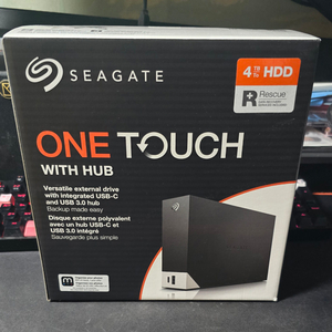 씨게이트 One Touch HUB 외장하드 4테라