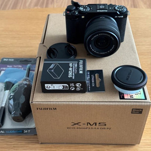 후지필름 X-M5 XC15-45mm 렌즈킷 + 삼각대
