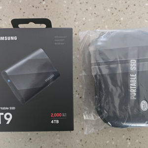 (미개봉)삼성 ssd t9, 외장4TB, 외장SSD