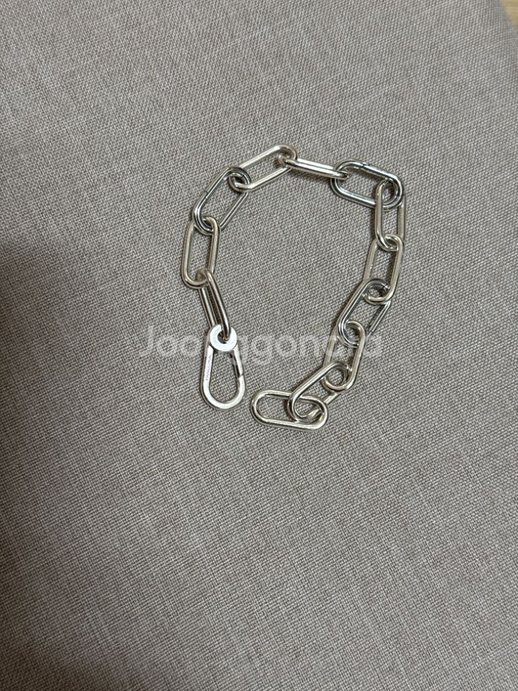 판도라 미 링크 체인 팔찌 17cm--4