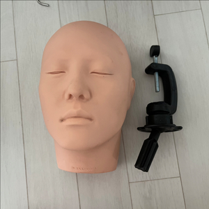 메이크업 연습 얼굴 마네킹