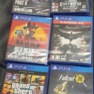 PS4 여러장르 7종 게임타이틀
