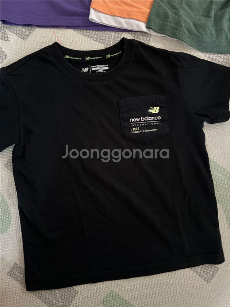 뉴발란스 반팔 반바지 아웃도어 반팔 120 일괄--4