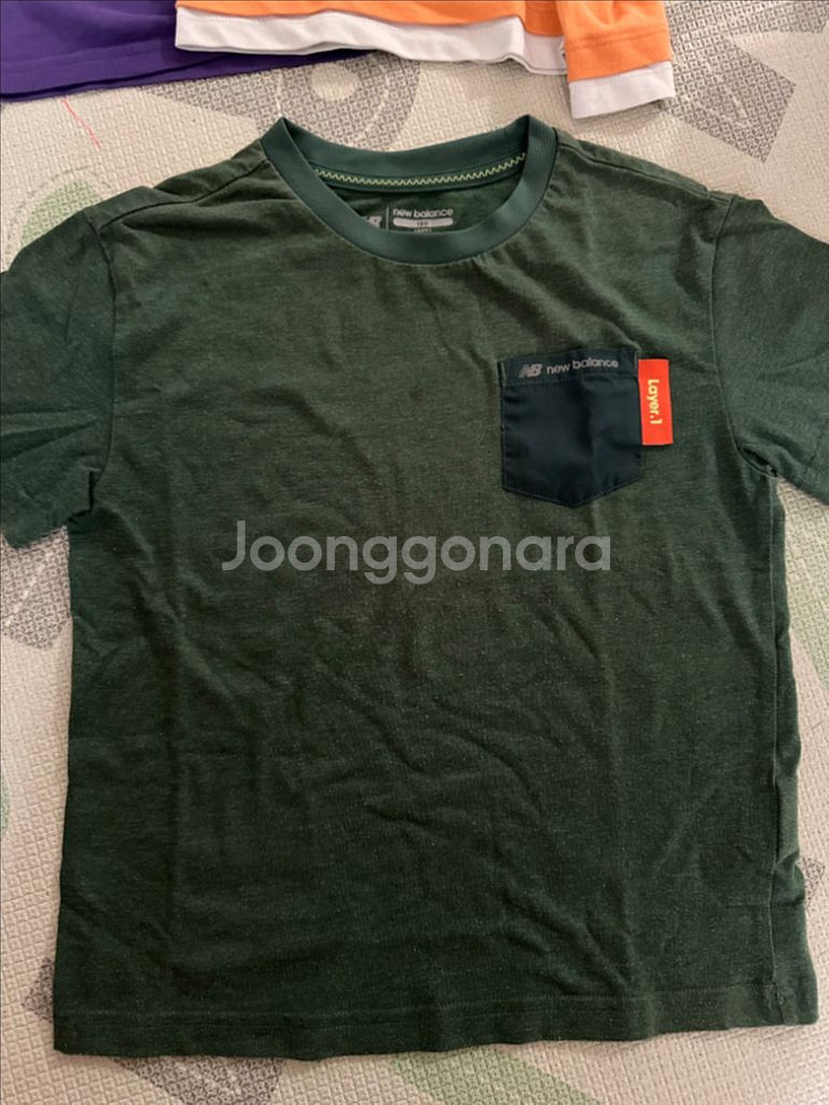 뉴발란스 반팔 반바지 아웃도어 반팔 120 일괄--5