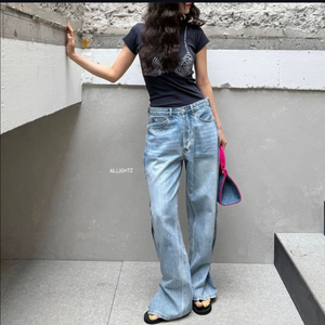 올라이츠 지져스 데님 중청 라지