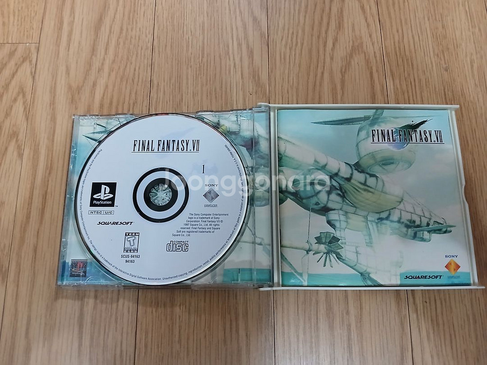 PS1 플레이 스테이션 정품 게임CD 파이널 판타지 7--2