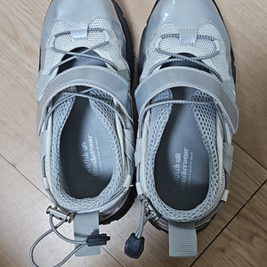 락피쉬웨더웨어 브린 벨크로 메리제인 운동화 실버 230