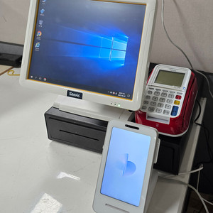 삼포스S-500중고포스기풀셋트 토스프런트벽걸이POS