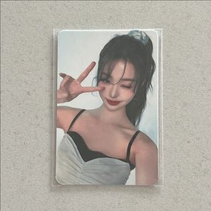 [미개봉] 어뮤즈 장원영 태닝키티 포카
