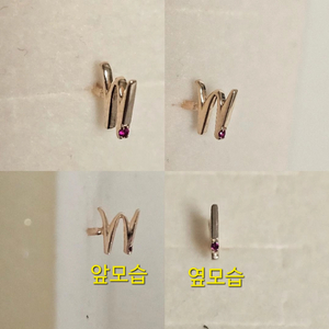 디디에두보 W 피어싱 <한정, 단종, 14K>