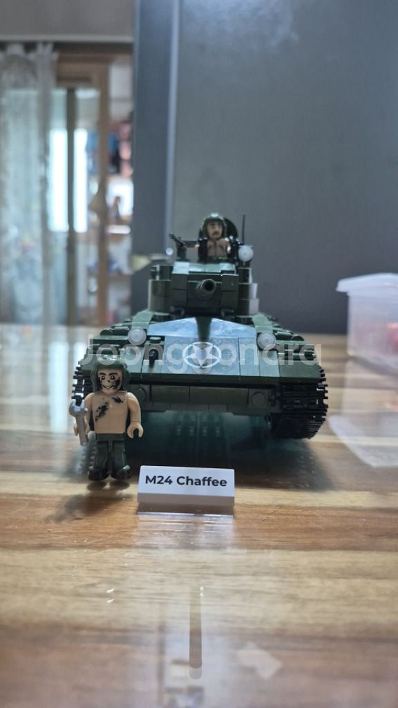 코비블럭 M24채피전차 팝니다.--0
