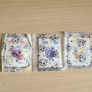 티니핑띠부씰(고마핑,빛나핑, 나눔핑)