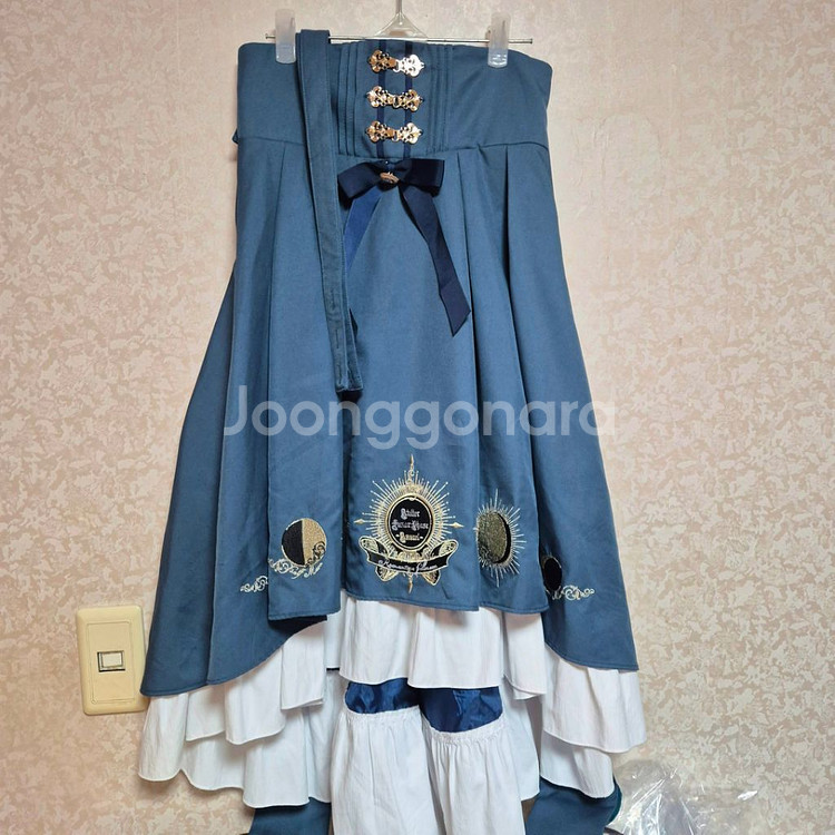 블루) 아마벨 스커트 로리타 양산형 지뢰계--2