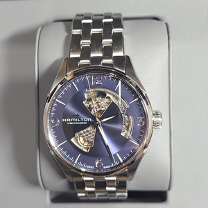 해밀턴 재즈마스터 오픈하트 신형 청판 시계 [42mm]