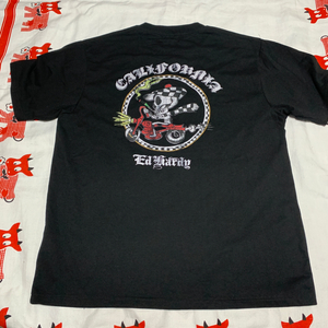 4L) Ed hardy 에드하디 일본판 해골 반팔티셔츠