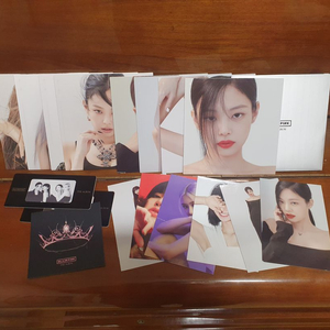 블랙핑크 굿즈(엽서,포토카드 등)