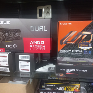 ASUS RX7600 8GEVO 미개봉신품 부산