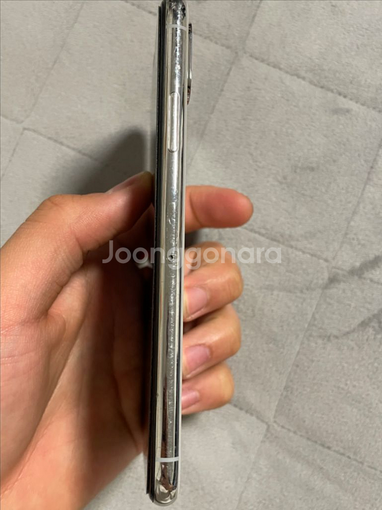 아이폰 xs 256기가 실버 화이트 배터리성능 91--4