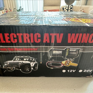 (새제품) 자동차 윈치 12V 3000LB