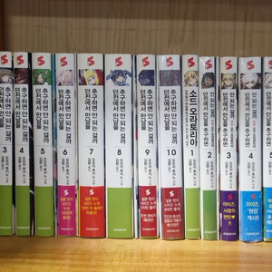 라노벨 던만추 1-10권, 소드오라토리아 1-5권