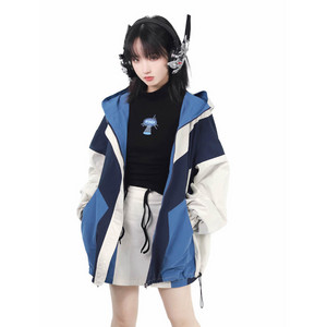 퓨처리스틱 서브컬쳐 스커트 셋업 스트리머 게이머