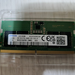 노트북용 ddr5 5600 8기가 2개팝니다