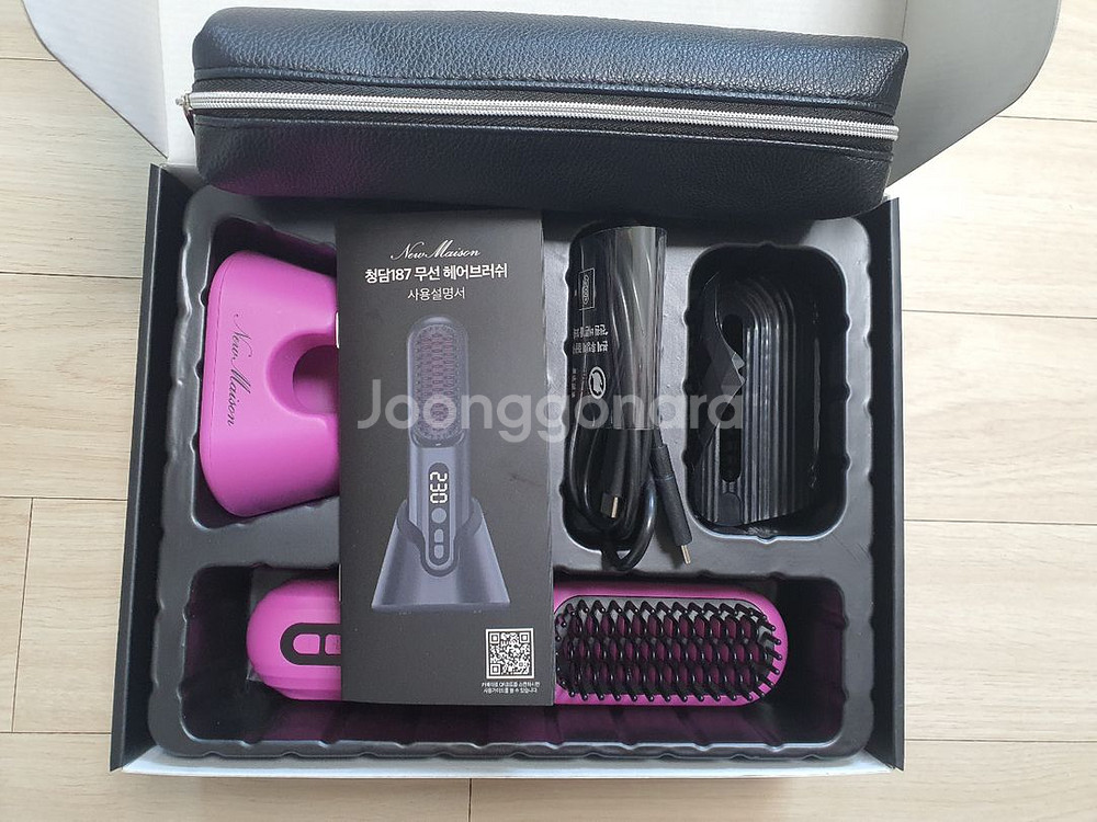 뉴메이슨 청담187 무선고데기--2
