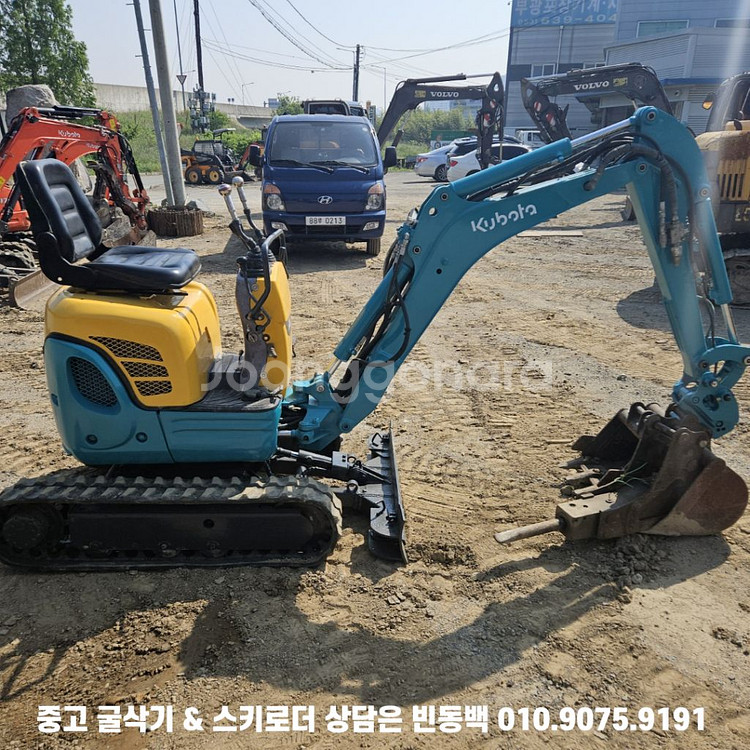 구보다 U10 11년식 회전라인 버켓2종 뿌레카--2