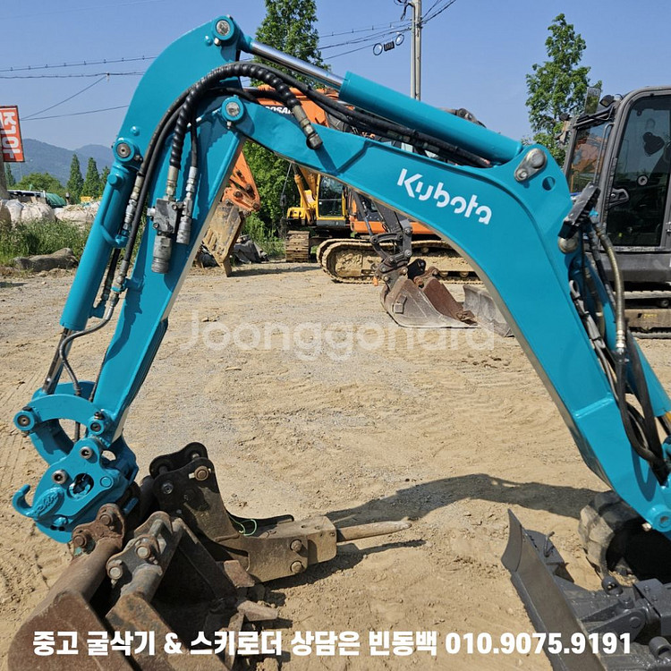 구보다 U10 11년식 회전라인 버켓2종 뿌레카--5