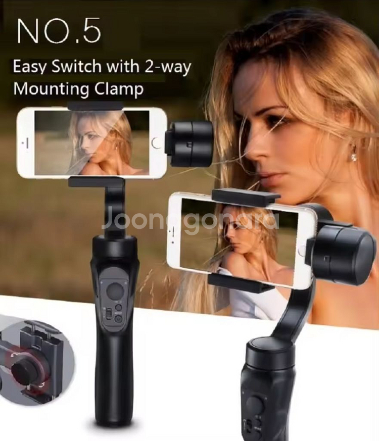 Handheld Gimbal 3Axis 핸드폰짐벌--2