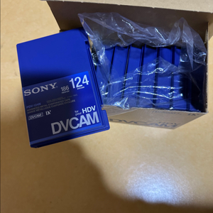 dvcam Tape 디브이캠 PDV-124분 새거9개
