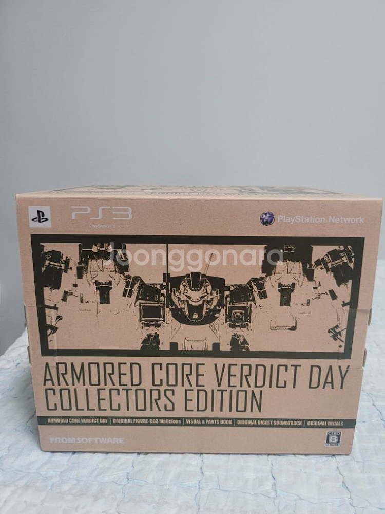 ps3 아머드코어 버딕트데이 한정판 팝니다--0