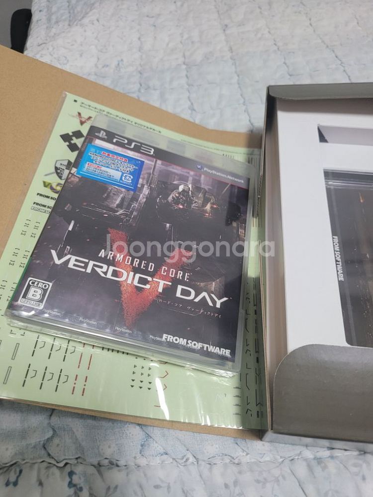 ps3 아머드코어 버딕트데이 한정판 팝니다--5
