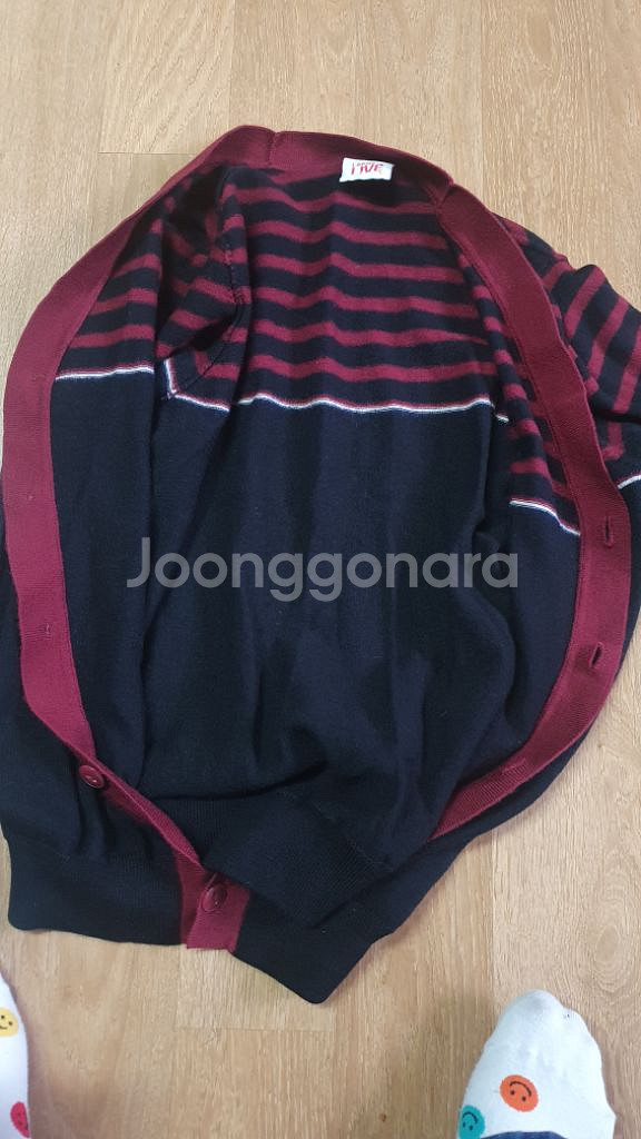라코스테 라이브 울100프로가디건3사이즈--7