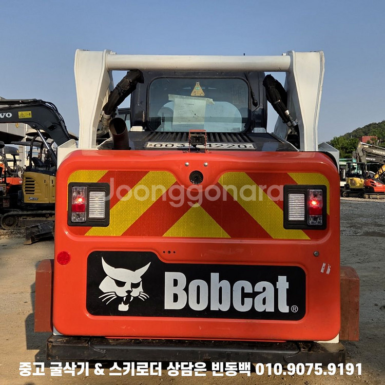 밥캣 S590 스키로더 23년식 58시간 스키드로더--6