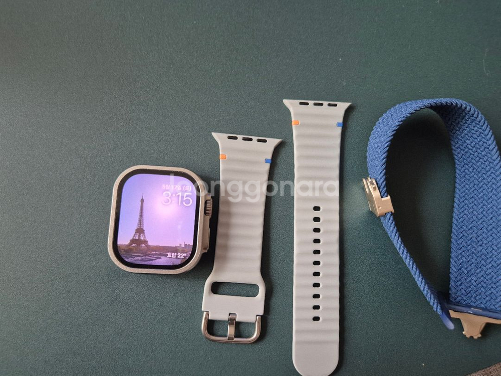 애플워치 울트라2 49mm 티타늄 배터리효율 100프로--0