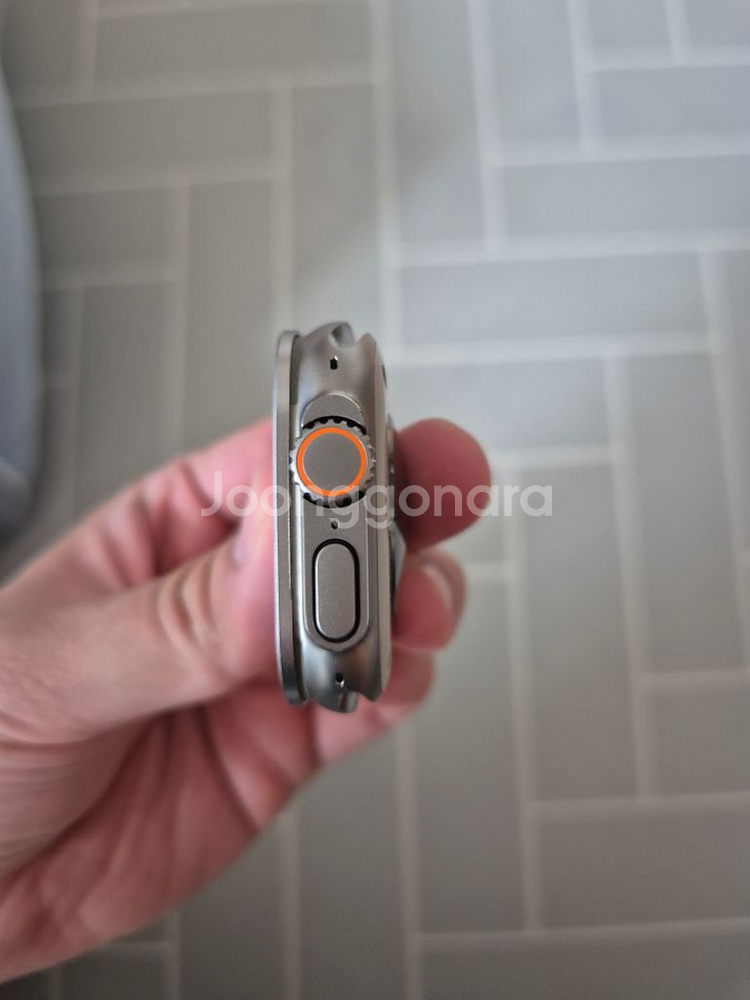 애플워치 울트라2 49mm 티타늄 배터리효율 100프로--5