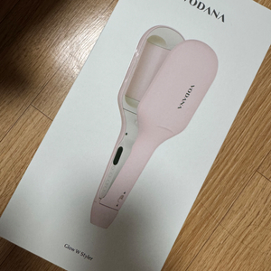 보다나 글로우 물결 고데기 40mm 파우더핑크 2세대