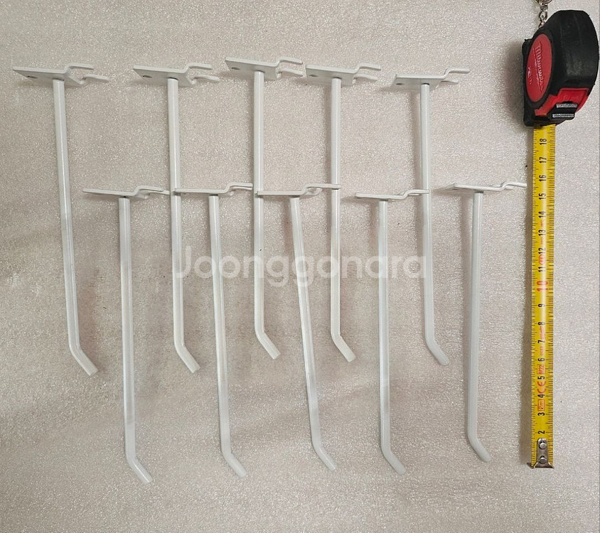 트윈후크 타공판 악세사리 화이트 15cm--0