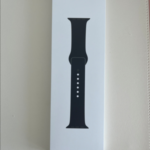 애플워치 정품 42mm 블랙 스포츠 밴드