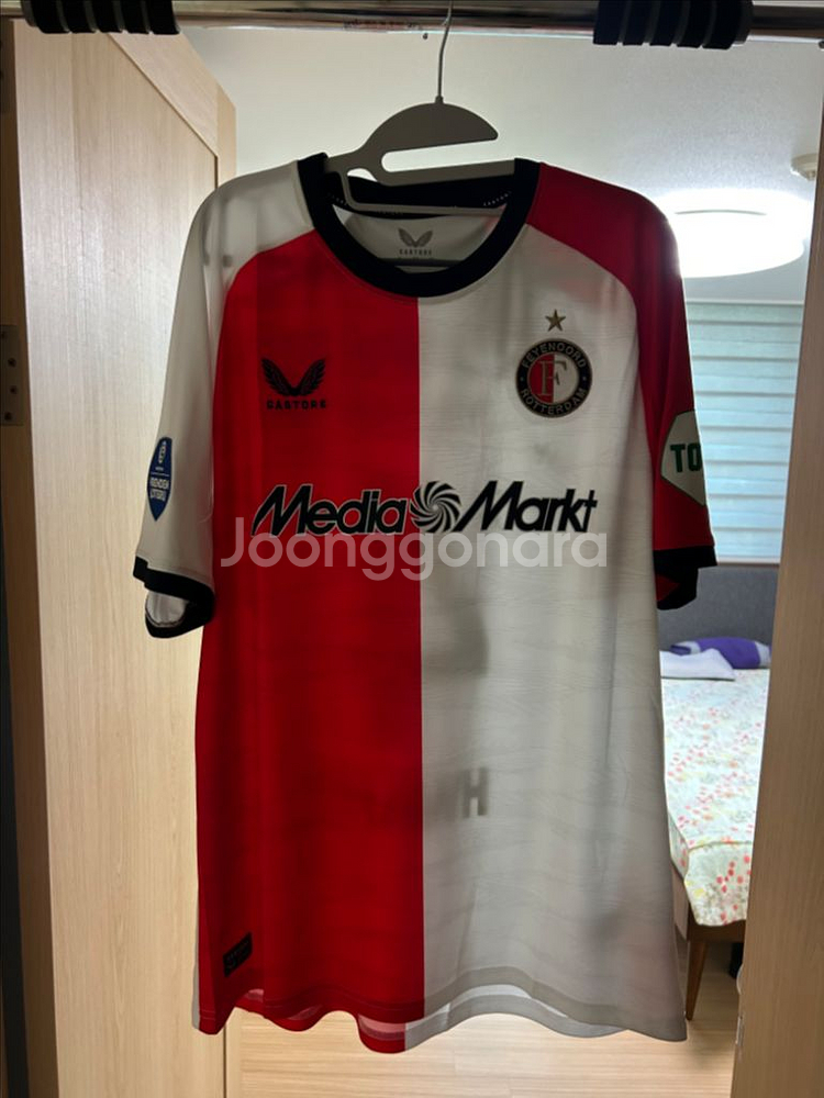 페예노르트 23-24 유니폼 XL 황인범 싸인--0